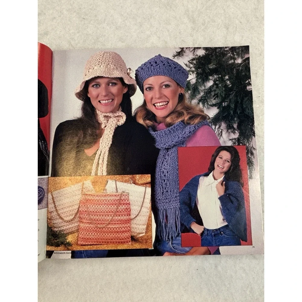 Vintage Needlecraft For Today Patterns Nov/Dec 1982 Christmas Treasury Issue‎